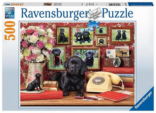 Foto van Ravensburger puzzel mijn trouwe vrienden 500st