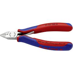 Foto van Knipex 77 32 120 h elektronica en fijnmechanica zijkniptang met facet 120 mm