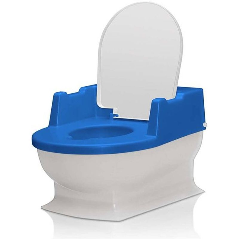 Foto van Reer mini toilet 'ssitzfritz's wit/blauw