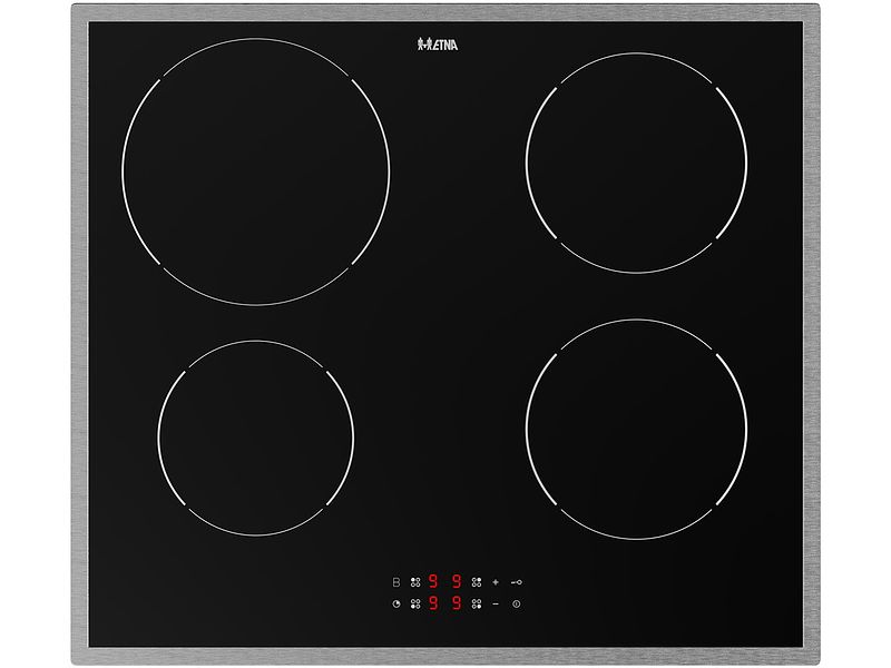 Foto van Etna ki2160rvs inductie inbouwkookplaat zwart