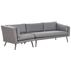 Foto van Beliani loretello - tuinsofa-grijs-polyester