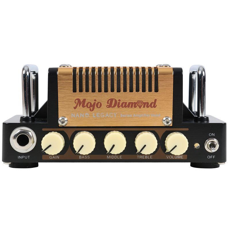 Foto van Hotone nano legacy mojo diamond 5 watt gitaarversterker top