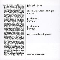 Foto van Bach: cromatic fantasia & fugue bwv - cd (0013711328028)