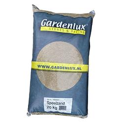 Foto van Gardenlux speelzand - zandbakzand - zand voor zandbak - gecertificeerd - zak 20kg