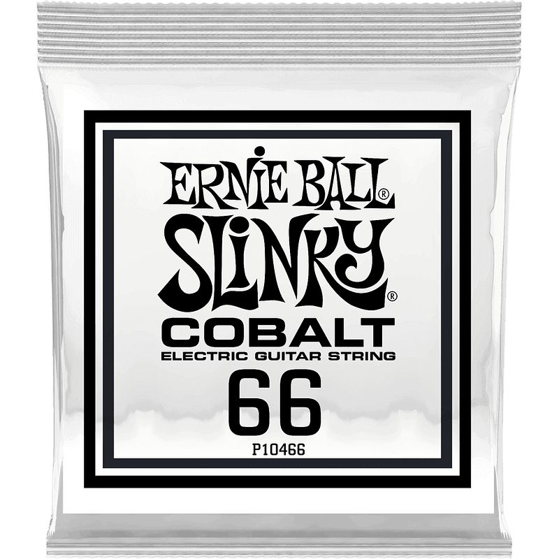 Foto van Ernie ball 10466 .066 slinky cobalt wound losse snaar voor elektrische gitaar