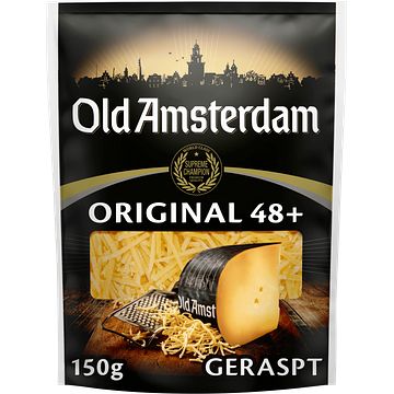 Foto van Old amsterdam original 48+ geraspte kaas 150 g bij jumbo