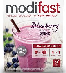 Foto van Modifast weight control drink blueberry