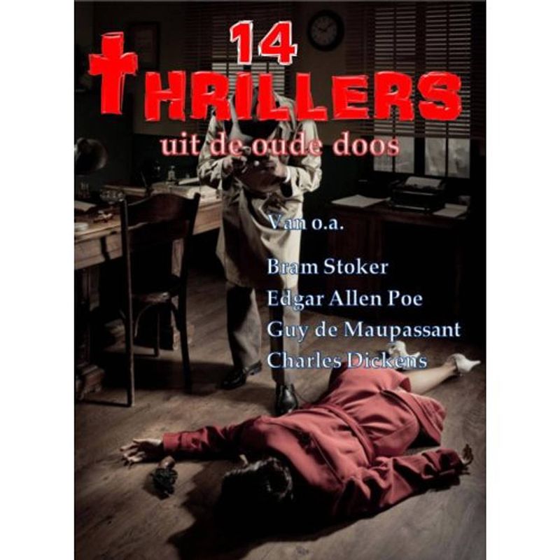 Foto van 14 thrillers uit de oude doos