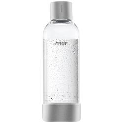 Foto van Mysoda pet-fles 1l premium bottle 1 pack silver zilver