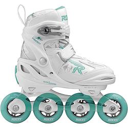 Foto van Roces inlineskates moody girl meisjes wit/mint maat 36-40