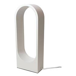 Foto van Lamponline tafellamp porta h 30 cm b 12 cm wit