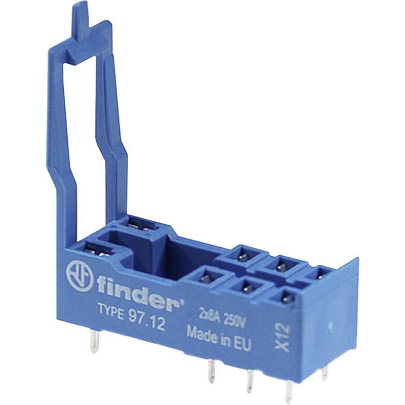 Foto van Finder 97.12 relaissocket finder 46.52 (l x b x h) 33 x 12.4 x 38.6 mm 1 stuk(s)