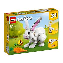 Foto van Lego creator wit konijn 31133