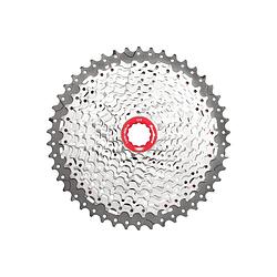 Foto van Sunrace csmx3 10 speed cassette 11-42t. zilver metallic