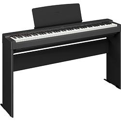 Foto van Yamaha p-225b + l-200b digitale piano zwart - set met onderstel