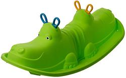 Foto van Starplay hippo schommelwip voor 1 tot 3 kinderen 103 cm groen