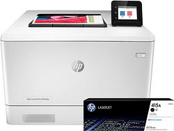 Foto van Hp color laserjet pro m454dw + 1 extra zwarte toner