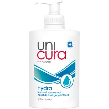 Foto van Unicura hydra antibacteriele handzeep 250ml bij jumbo