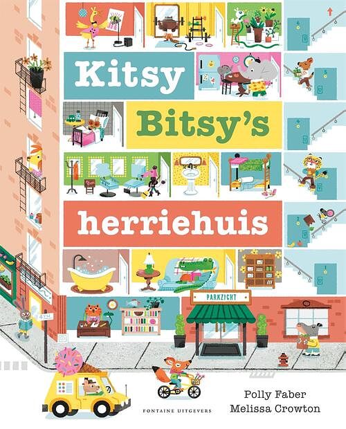 Foto van Kitsy bitsy'ss herriehuis - polly faber - hardcover (9789464042665)