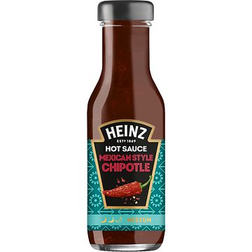 Foto van Heinz hot sauce mexican style chipotle 260g bij jumbo