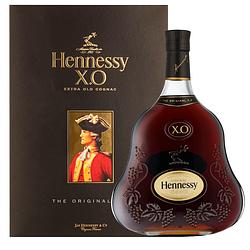Foto van Hennessy xo 1ltr cognac + giftbox