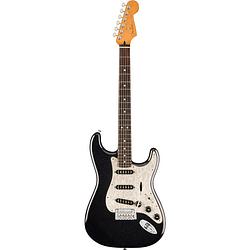 Foto van Fender 70th anniversary player stratocaster nebula noir rw elektrische gitaar met deluxe gigbag