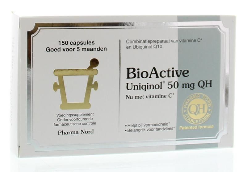 Foto van Pharma nord bioactive uniqinol 50mg qh capsules