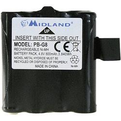 Foto van Midland vervangt originele accu pb g6/g8 accu voor draadloos apparaat 4.8 v 800 mah