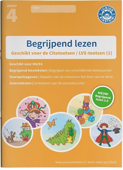 Foto van Begrijpend lezen oefenboek 1 - paperback (9789492265357)