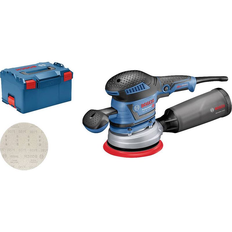 Foto van Bosch professional bosch power tools 060137b201 excentrische schuurmachine 400 w ø 150 mm