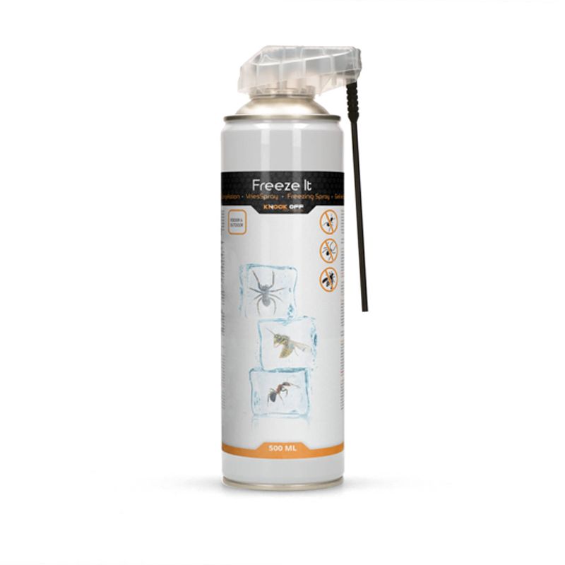 Foto van Relaxpets - knock off - freeze it - bevriezen - alle type insecten - -45°c - spray - gif vrij