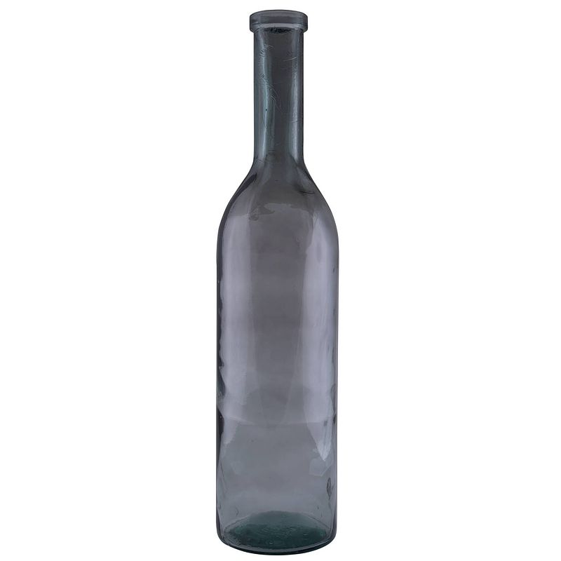 Foto van Mica fles rioja glas grijs - 75xø18cm