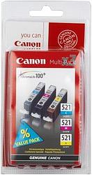 Foto van Canon cli-521 cartridges combo pack