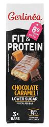 Foto van Gerlinéa fit & protein chocolate caramel reep