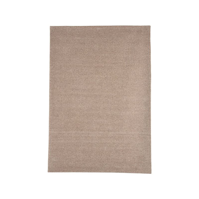 Foto van Label51 vloerkleden wolly - taupe - wol - 160x230 cm