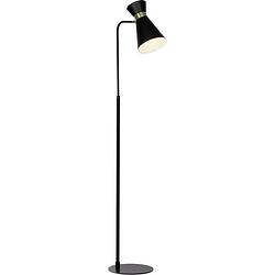 Foto van Brilliant goldy 64458/86 staande lamp led e27 28 w zwart (mat), goud