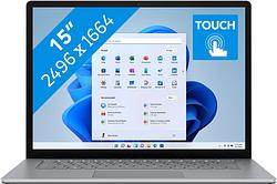 Foto van Microsoft surface laptop 5 15" i7/16gb/512gb platinum
