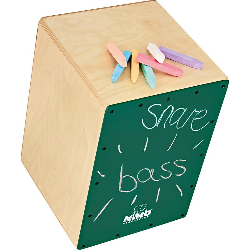 Foto van Nino percussion nino951dg-myo 15 inch make-your-own kinder cajon