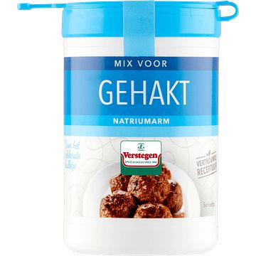 Foto van Verstegen mix voor gehakt natriumarm 40g bij jumbo