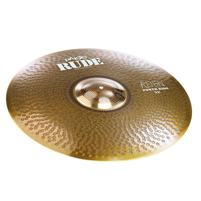 Foto van Paiste rude power ride 'sthe reign's 22 inch