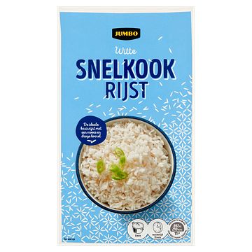 Foto van Jumbo witte snelkookrijst 400g