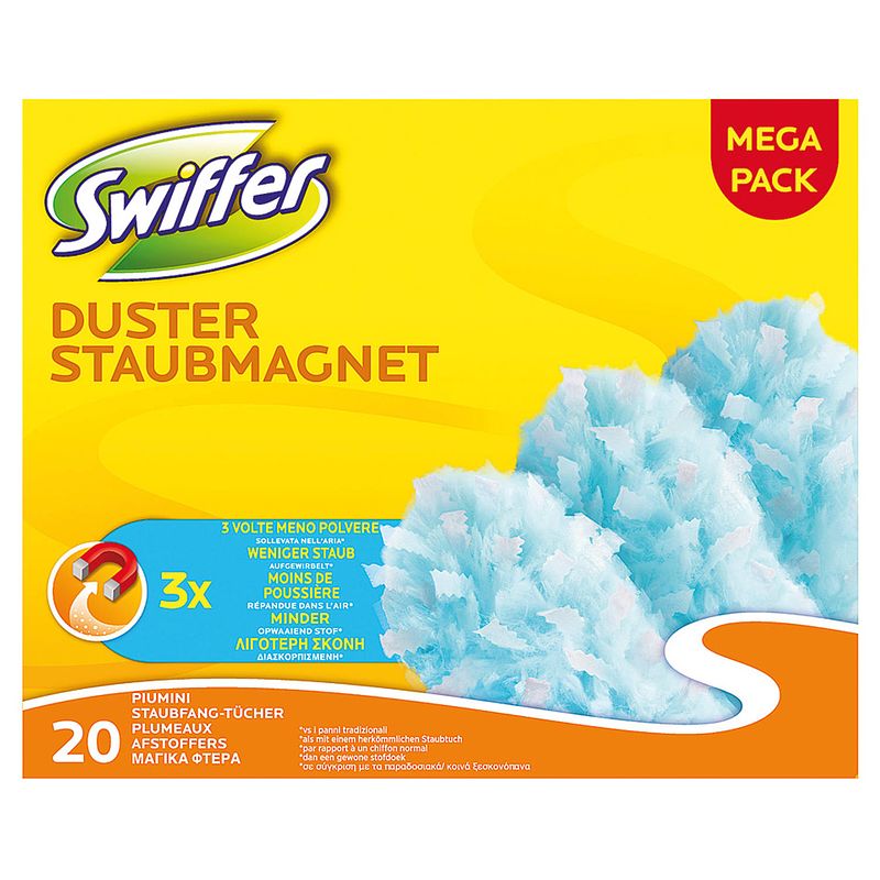 Foto van Swiffer duster navulling 20 stuks