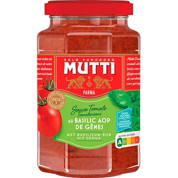 Foto van Mutti pastasaus basilico 400g bij jumbo