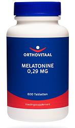 Foto van Orthovitaal melatonine 0.29 mg tabletten