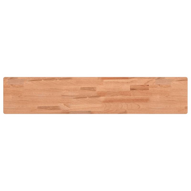 Foto van Vidaxl wandschap 100x20x4 cm massief beukenhout