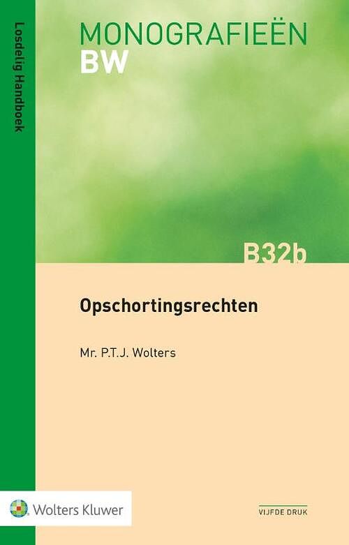 Foto van Opschortingsrechten - p.t.j. wolters - paperback (9789013156997)