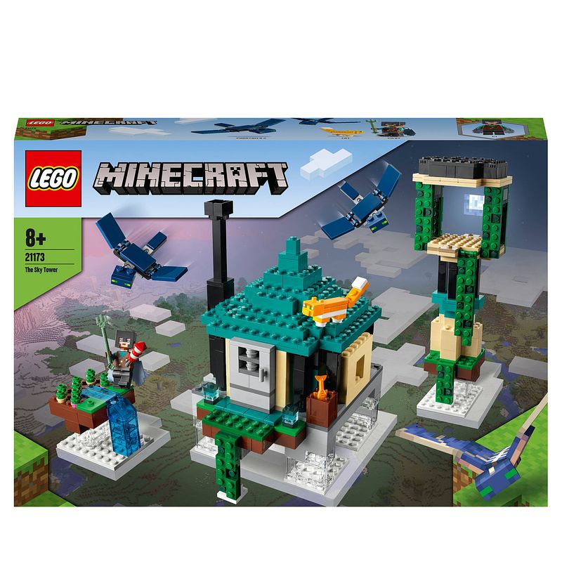 Foto van Lego minecraft de luchttoren speelgoed voor kinderen
