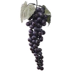 Foto van Blauwe kunstfruit druiventros 28 cm - kunstbloemen