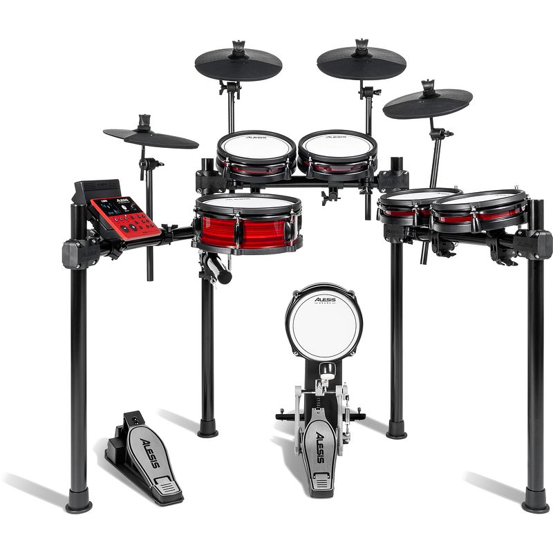 Foto van Alesis nitro pro xl 10-delig elektronisch drumstel