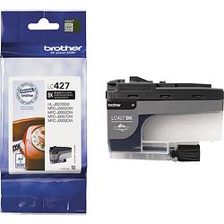 Foto van Brother inktcartridge, 3.000 pagina's, oem lc-427bk, zwart 5 stuks